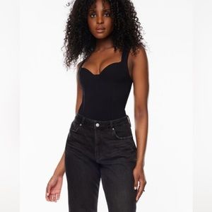 DYNAMITE Addie Sculpt Corset Bodysuit XS